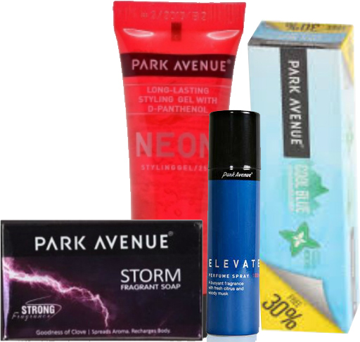 Shopclue : Jaw Dropping Park Avenue Perfume + Soap + Shaving Cream + Hair  Gel @  |