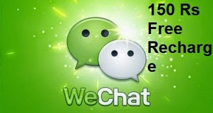 Wechat 150 Rs Recharge For Free 3GTRickssworlD